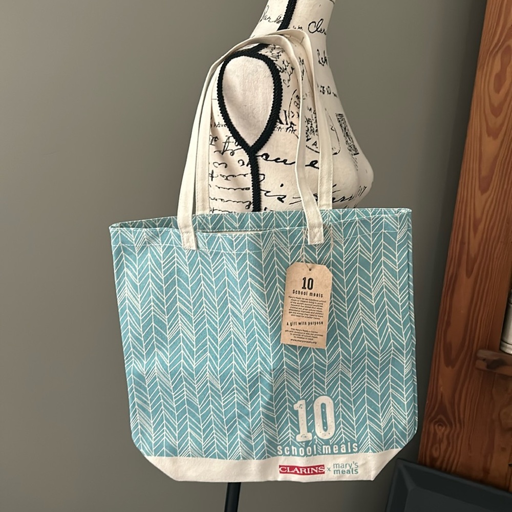 Clarins tote bag